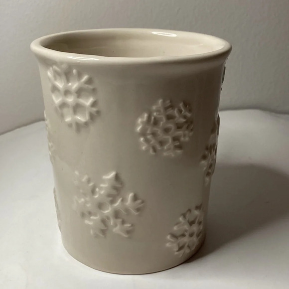 Christmas Holiday Winter Snowflake Mug Hot Chocolate Hausenware Holiday Cup - Picture 5 of 7